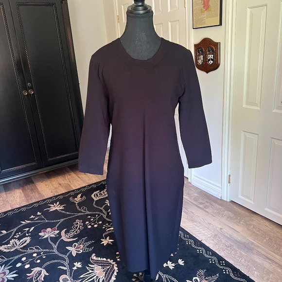 Seventy Black Long Sleeve Dress - Picture 1 of 2